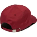 volcom-curved-brim-burgundy-volscripto-red-adjustable-cap