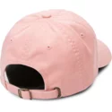 volcom-curved-brim-mellow-rose-good-mood-pink-adjustable-cap
