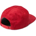 volcom-flat-brim-red-animal-hour-red-snapback-cap