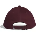 adidas-curved-brim-trefoil-baseball-maroon-adjustable-cap