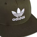adidas-flat-brim-trefoil-green-snapback-cap