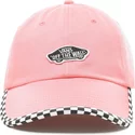vans-curved-brim-check-it-pink-adjustable-cap