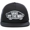 vans-logo-beach-girl-black-trucker-hat
