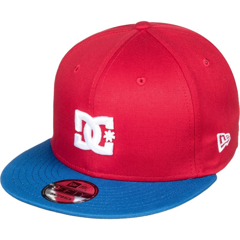 red hat blue brim