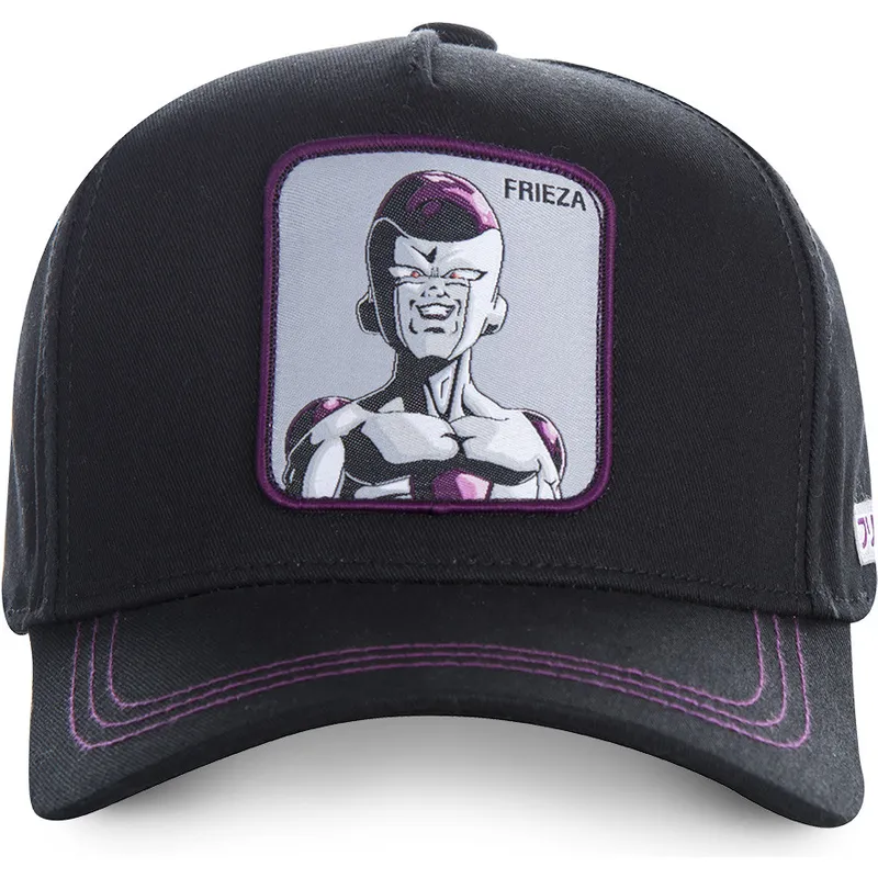 petten-gebogen-zwart-snapback-frec-frieza-dragon-ball-van-capslab