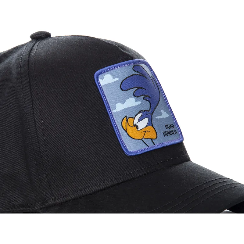 petten-gebogen-zwart-snapback-roa3-roadrunner-looney-tunes-van-capslab