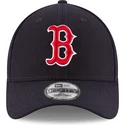 casquette-courbee-bleue-marine-ajustable-9forty-the-league-boston-red-sox-mlb-new-era