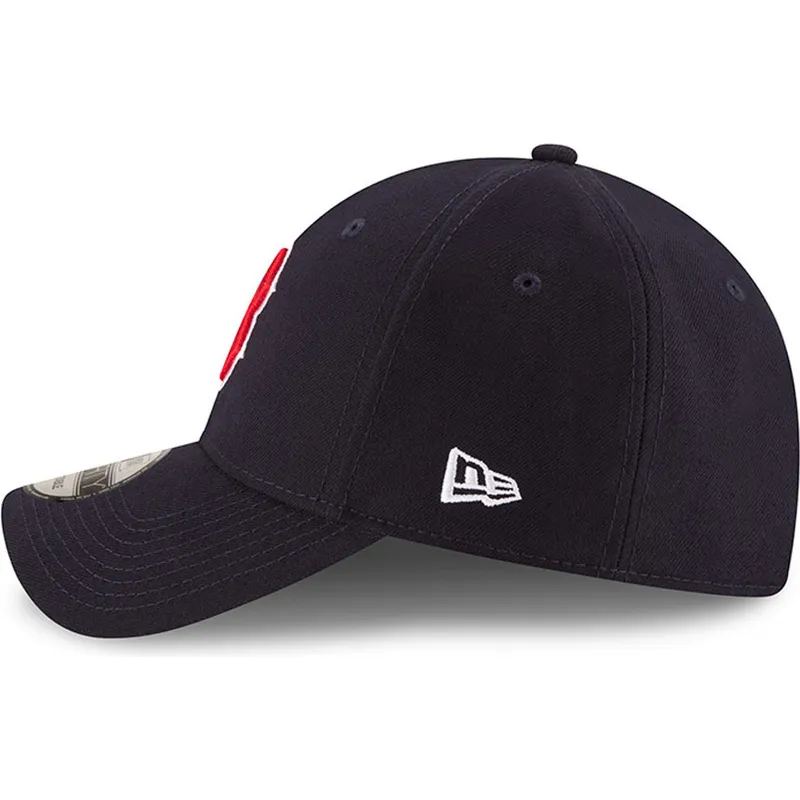 petten-gebogen-marineblauw-verstelbare-band-9forty-the-league-van-boston-red-sox-mlb-van-new-era