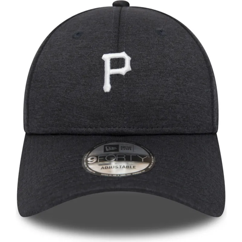 petten-gebogen-zwart-verstelbaar-9forty-shadow-tech-van-pittsburgh-pirates-mlb-van-new-era