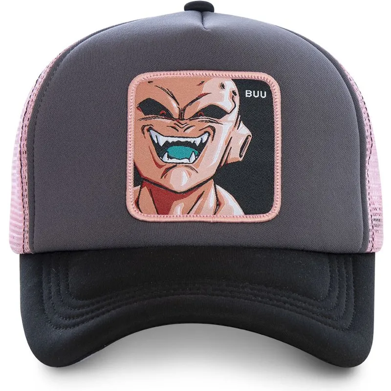 cap-gebogen-gray-snapback-kid-buu-dragon-ball-van-capslab