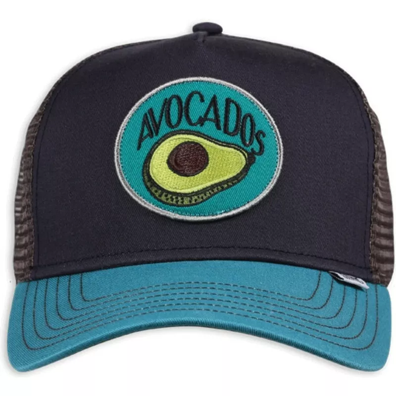 djinns-food-avocado-navy-blue-trucker-hat