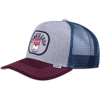Grau Trucker Cap Food Tomato Soup von Djinns