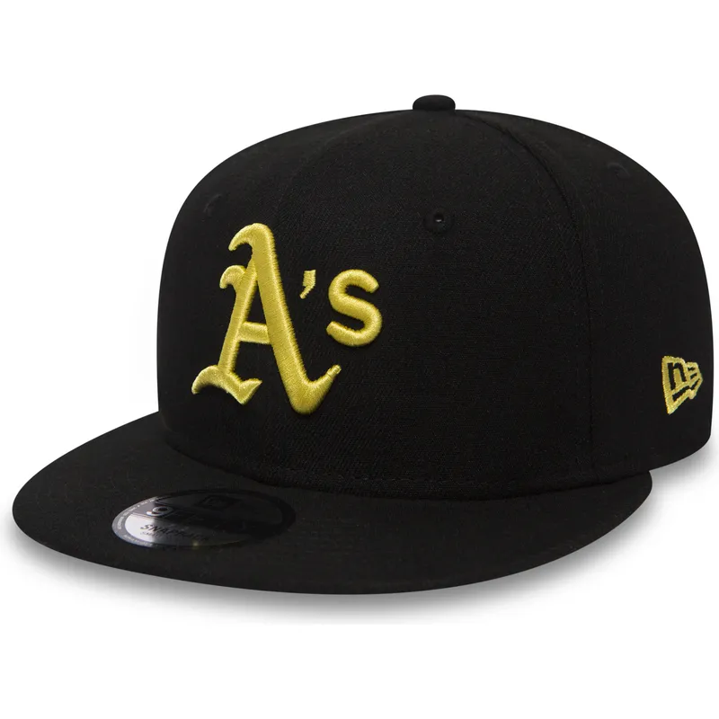 petten-plat-zwart-snapback-9fifty-essential-league-van-atlanta-braves-mlb-van-new-era
