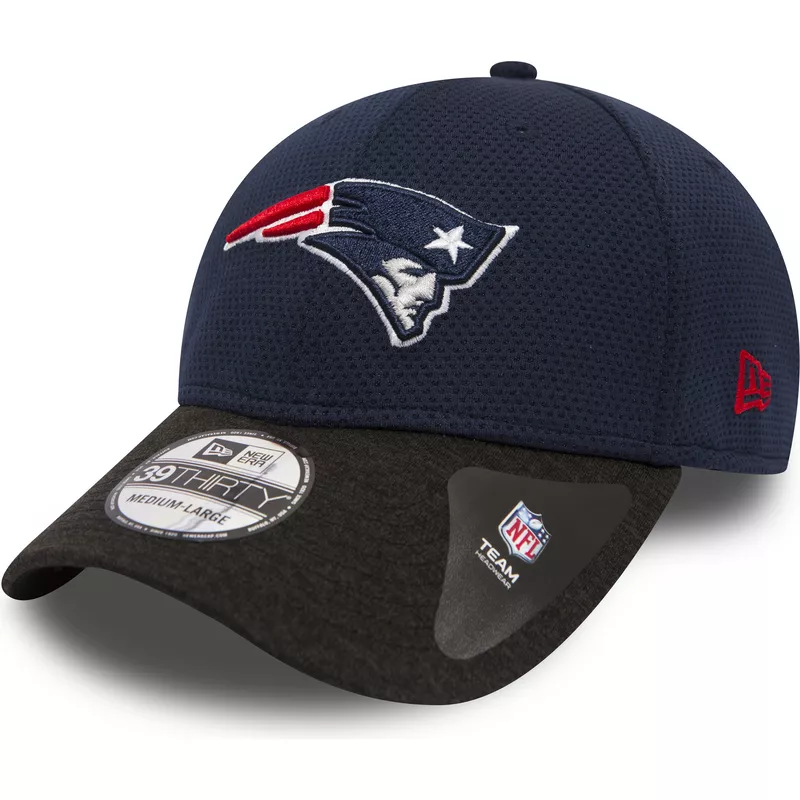 new-era-curved-brim-39thirty-shadow-tech-new-england-patriots-nfl-navy-blue-fitted-cap-with-black-visor
