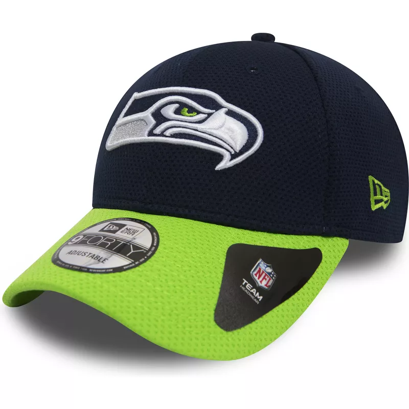 new-era-curved-brim-9forty-team-mesh-seattle-seahawks-nfl-navy-blue-adjustable-cap-with-green-visor