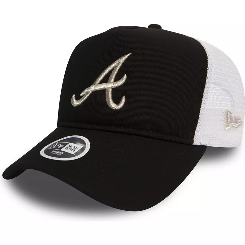new-era-9forty-essential-atlanta-braves-mlb-black-trucker-hat