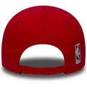 new-era-curved-brim-youth-9forty-essential-chicago-bulls-nba-red-adjustable-cap