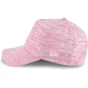 new-era-curved-brim-pink-logo-9forty-a-frame-engineered-fit-new-york-yankees-mlb-pink-adjustable-cap