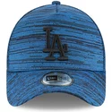 new-era-curved-brim-black-logo-9forty-a-frame-engineered-fit-los-angeles-dodgers-mlb-blue-adjustable-cap