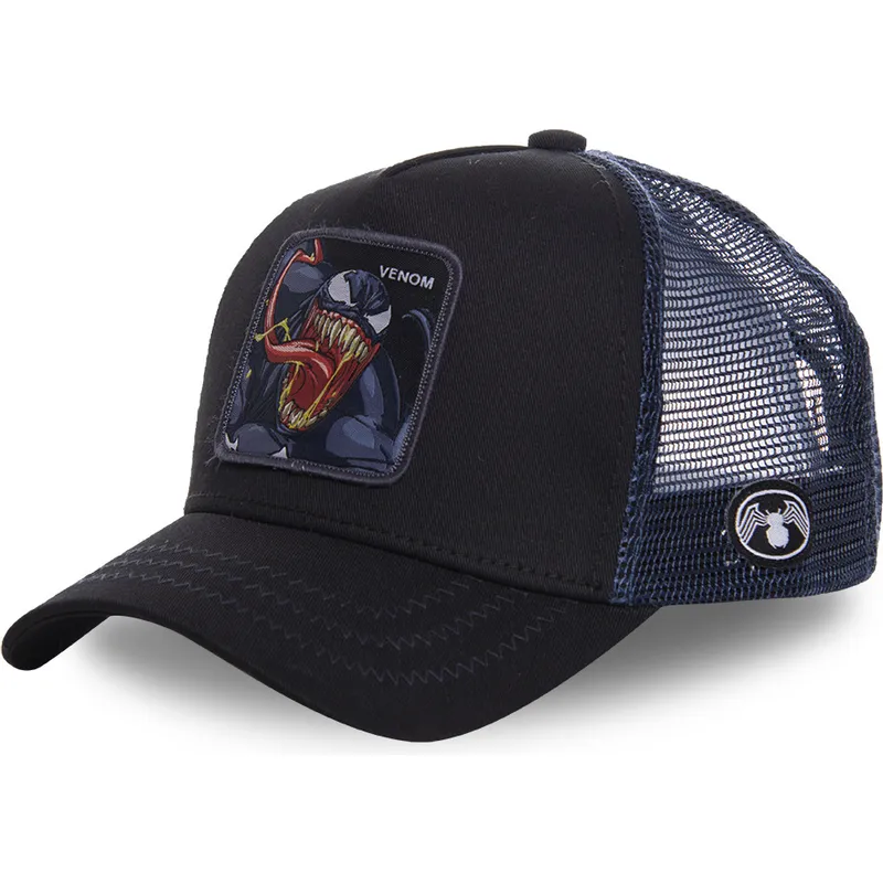 petten-gebogen-zwart-snapback-ven1-venom-marvel-comics-van-capslab petten-gebogen-zwart-snapback-ven1-venom-marvel-comics-van-capslab