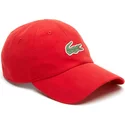 gorra-curva-roja-ajustable-croc-microfibre-de-lacoste