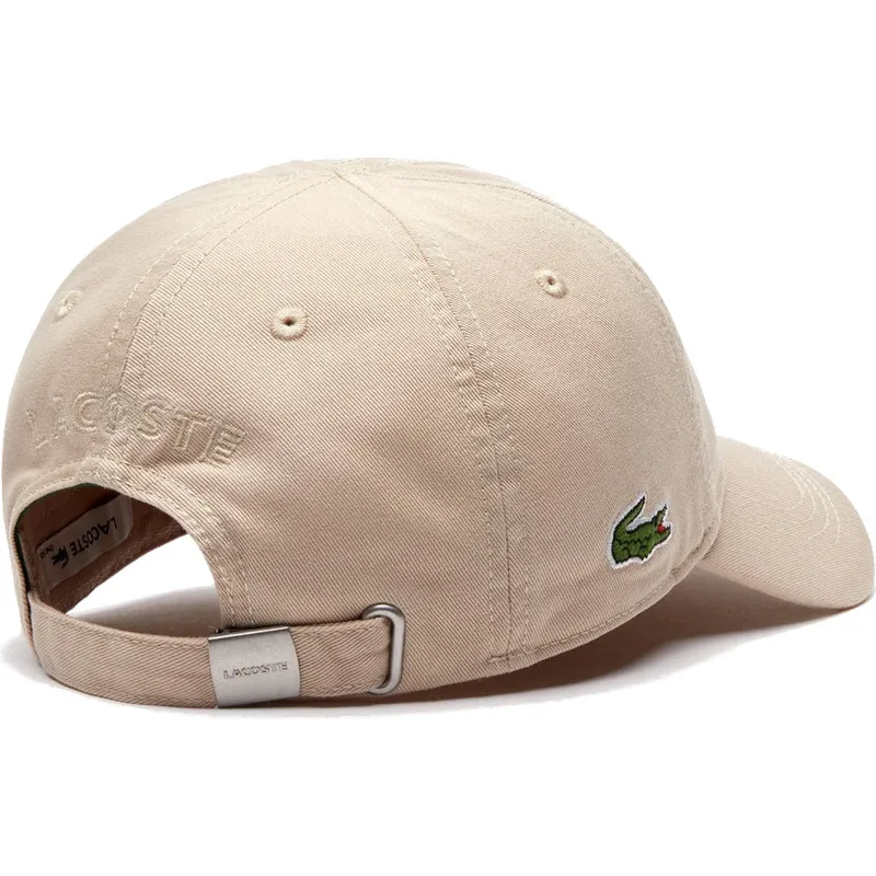 petten-gebogen-beige-verstelbaar-basic-side-crocodile-van-lacoste petten-gebogen-beige-verstelbaar-basic-side-crocodile-van-lacoste