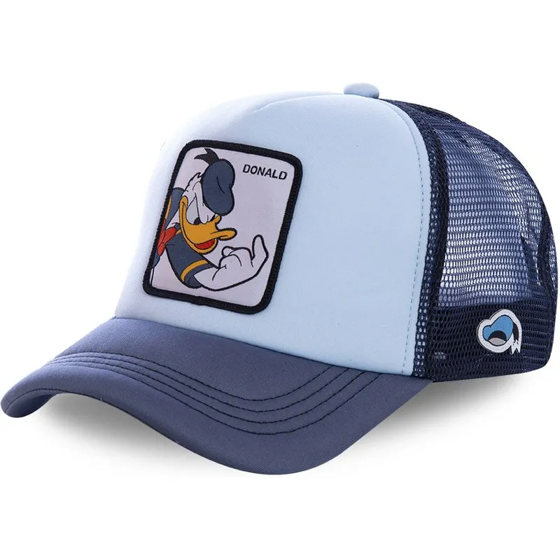 petten-gebogen-blauw-snapback-don4m-donald-duck-disney-van-capslab