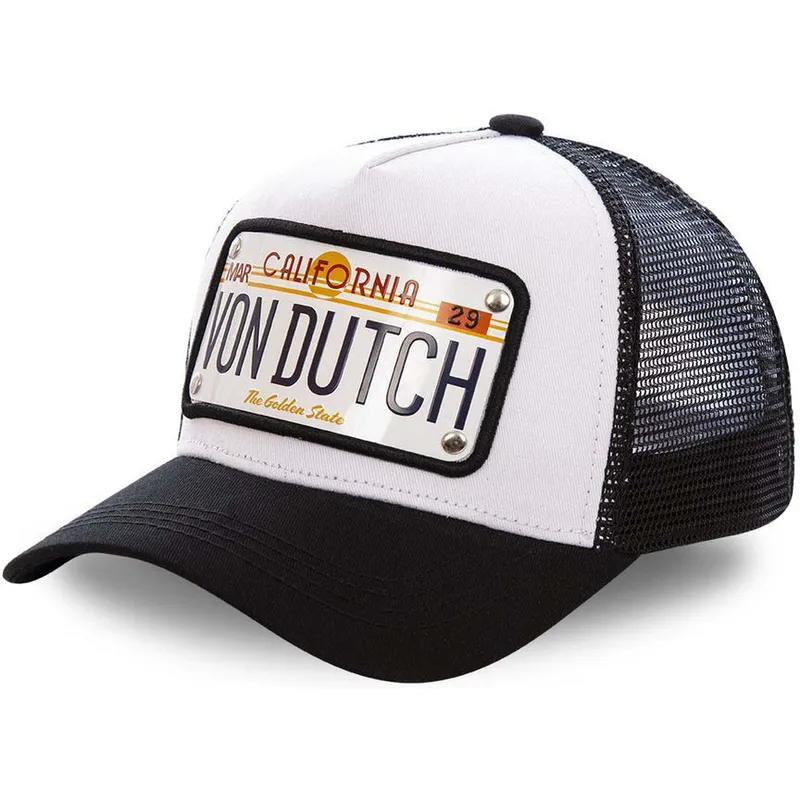petten-gebogen-wit-verstelbaar-placa-california-cal1-van-von-dutch petten-gebogen-wit-verstelbaar-placa-california-cal1-van-von-dutch
