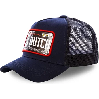 Von Dutch California Plate CAL2 Navy Blue Trucker Hat
