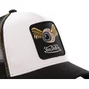von-dutch-grn2-white-and-black-trucker-hat