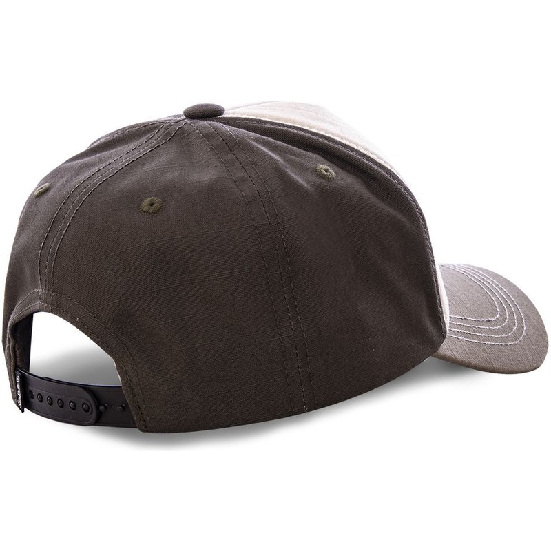 von-dutch-curved-brim-toi2-green-snapback-cap