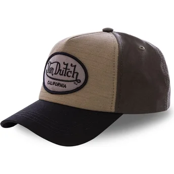 Grüne Snapback-Cap mit gebogenem Schirm TOI3 von Von Dutch