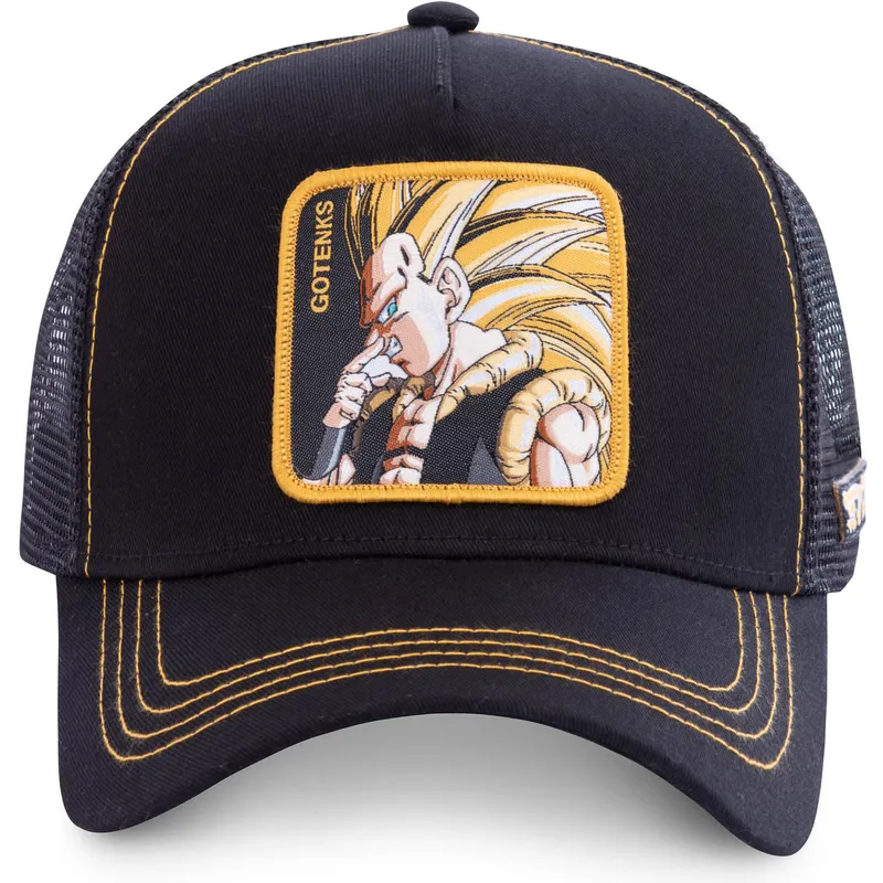 petten-gebogen-zwart-snapback-super-saiyan-3-got3-gotenks-dragon-ball-van-capslab petten-gebogen-zwart-snapback-super-saiyan-3-got3-gotenks-dragon-ball-van-capslab