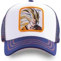 capslab-dragon-ball-son-goku-super-saiyan-3-san2-weisse-blaue-und-orangefarbene-trucker-kappe