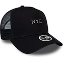 petten-gebogen-marineblauw-snapback-9forty-seasonal-nyc-van-new-era