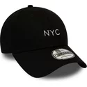 new-era-curved-brim-9forty-seasonal-nyc-black-adjustable-cap