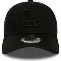 new-era-black-logo-league-essential-a-frame-los-angeles-dodgers-mlb-black-trucker-hat