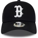 new-era-league-essential-a-frame-boston-red-sox-mlb-navy-blue-trucker-hat