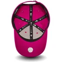 petten-gebogen-roze-verstelbare-band-9forty-essential-van-new-york-yankees-mlb-van-new-era