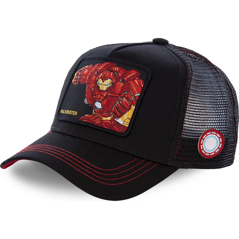petten-gebogen-zwart-snapback-hulkbuster-bus2-iron-man-marvel-comics-van-capslab petten-gebogen-zwart-snapback-hulkbuster-bus2-iron-man-marvel-comics-van-capslab