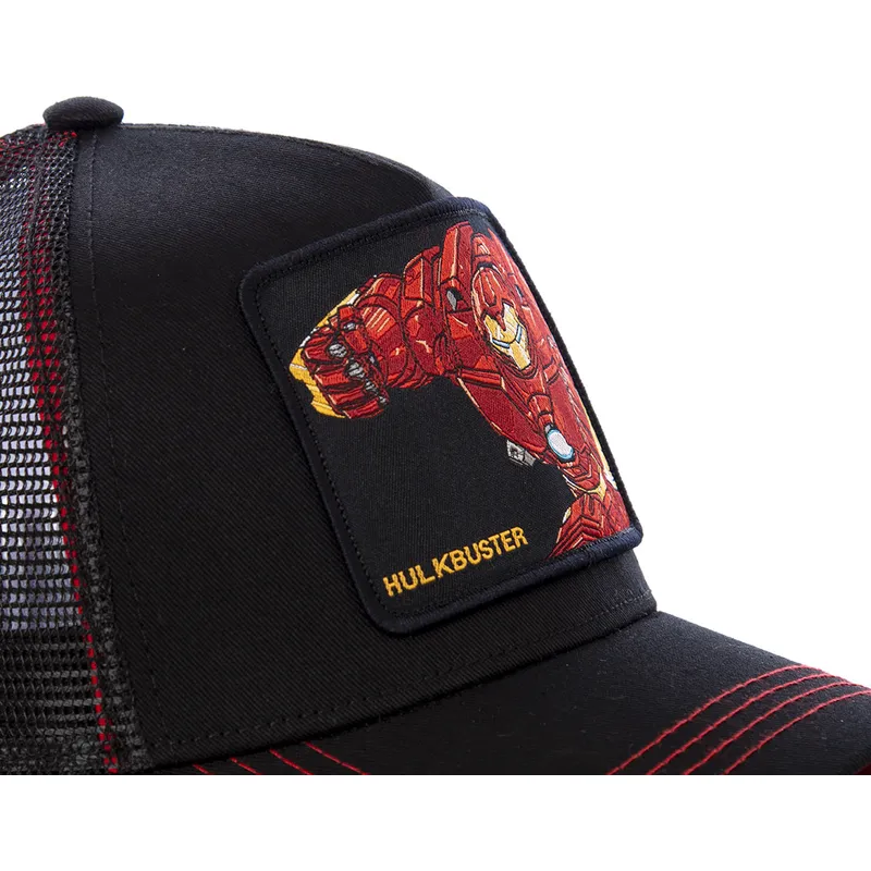 petten-gebogen-zwart-snapback-hulkbuster-bus2-iron-man-marvel-comics-van-capslab petten-gebogen-zwart-snapback-hulkbuster-bus2-iron-man-marvel-comics-van-capslab