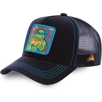 gorra-trucker-negra-leonardo-leo-tortugas-ninja-de-capslab