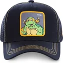 petten-gebogen-zwart-snapback-mik-michelangelo-ninja-turtles-van-capslab
