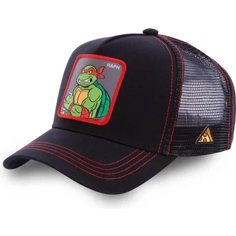 gorra-trucker-negra-raphael-rap-tortugas-ninja-de-capslab