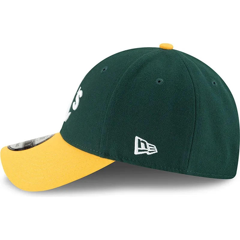 petten-gebogen-groen-verstelbaar-9forty-the-league-van-oakland-athletics-mlb-van-new-era