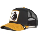 cappellino-trucker-nero-e-giallo-scimmia-banana-shake-di-goorin-bros