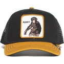 cappellino-trucker-nero-e-giallo-scimmia-banana-shake-di-goorin-bros