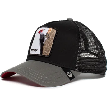 petten-gebogen-zwart-snapback-woody-wood-the-farm-van-goorin-bros