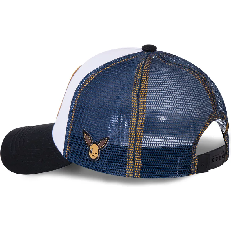 petten-gebogen-wit-snapback-evo3-eevee-pokemon-van-capslab