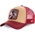 capslab-sylvester-loomin2-looney-tunes-orange-and-red-trucker-hat